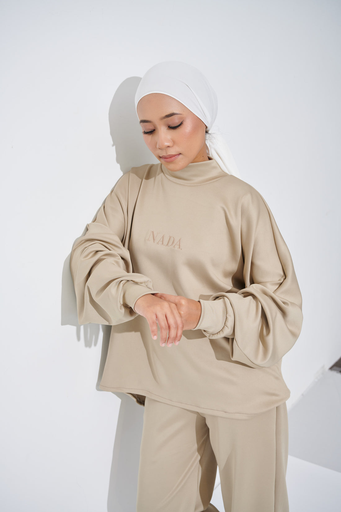 Indira Top in Drift Wood