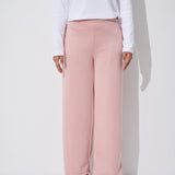 Marina Straight Cut Pants in Powder Pink