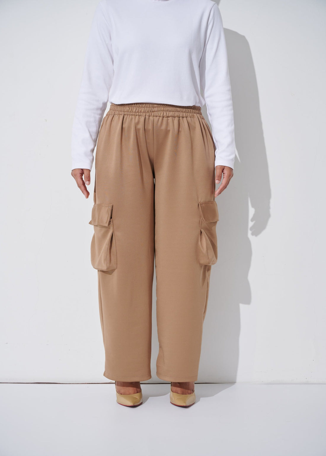 Orly Cargo Pants in Walnut Brown
