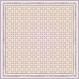 Grace Monogram Scarf in Lavender