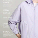 Talia Dynamic Windbreaker in Lilac