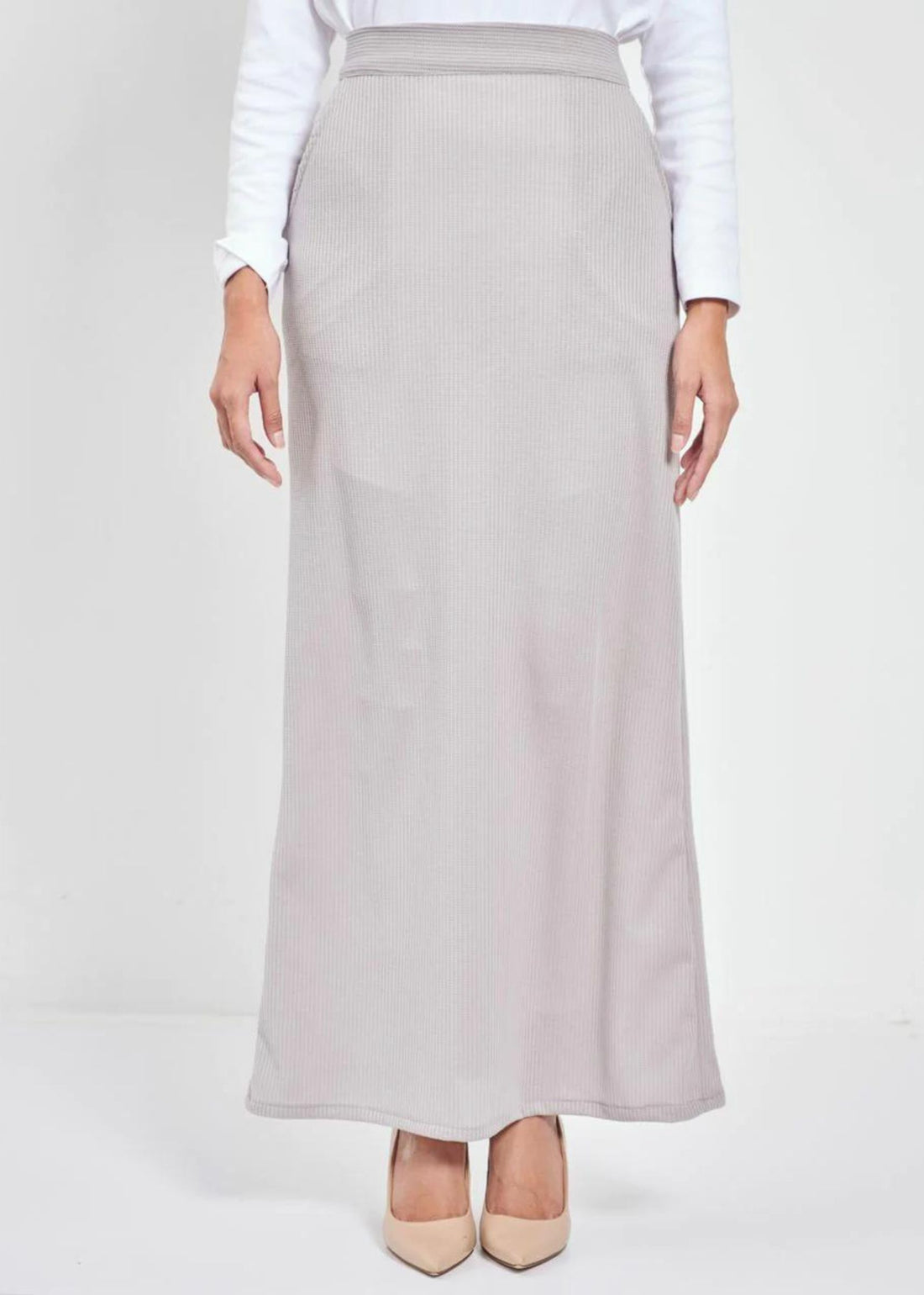 DONNA A Line Skirt in Grey